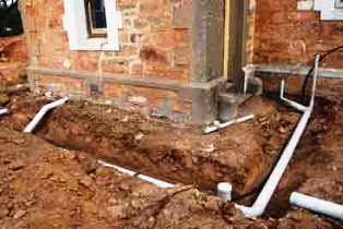 outside drainage Egham